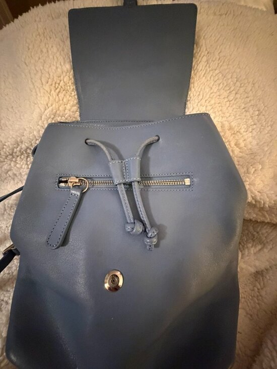 Vintage Coach Legacy Backpack – Style L2W-9858 – Soft Blue Leather main image 3